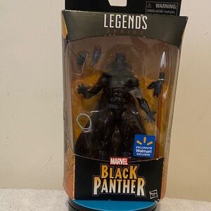 2016 Marvel Black Panther Action Figure - Black, Dark blue Accents NWT